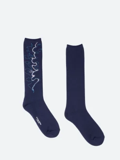 Outlet - Minamo Jacquard Pile Socks in Women Socks & Hosiery | Belts