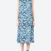 Fashion - Nagare Sakura Dress in Dark Navy Women Dresses