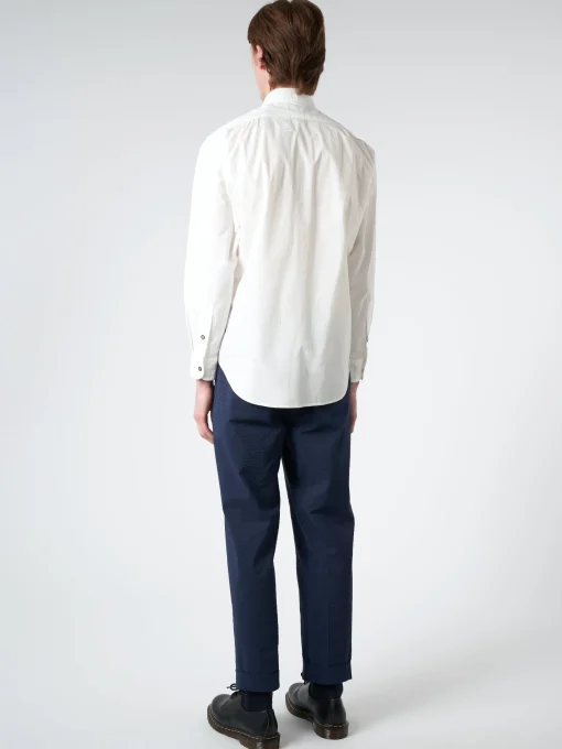 Fashion - Organic Cotton Regular Color Shirt in Button-Ups