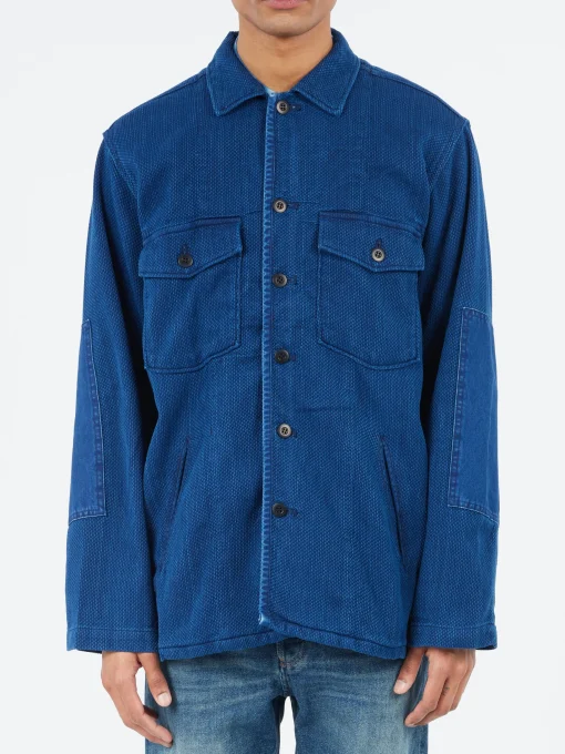 Online - Sashiko Fatigue Shirt in Outerwear