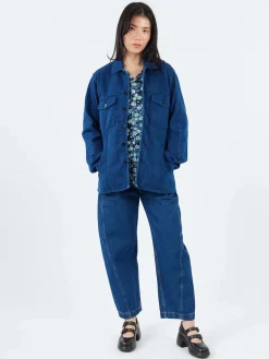 Online - Sashiko Fatigue Shirt in Outerwear
