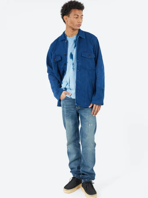 Online - Sashiko Fatigue Shirt in Outerwear