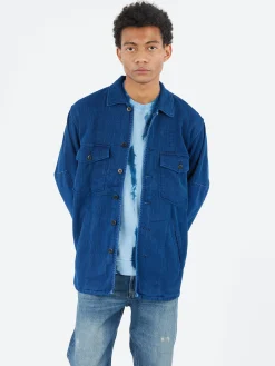 Online - Sashiko Fatigue Shirt in Outerwear