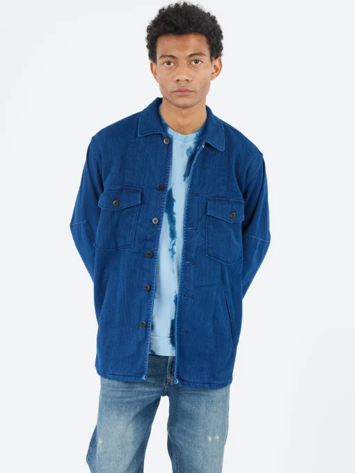Online - Sashiko Fatigue Shirt in Outerwear