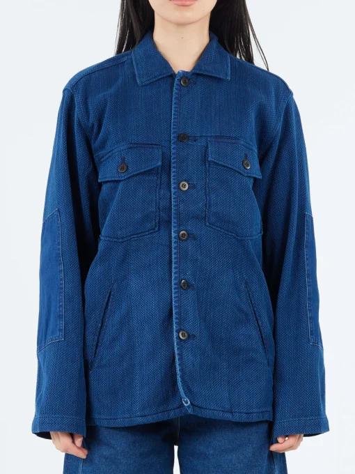Online - Sashiko Fatigue Shirt in Outerwear