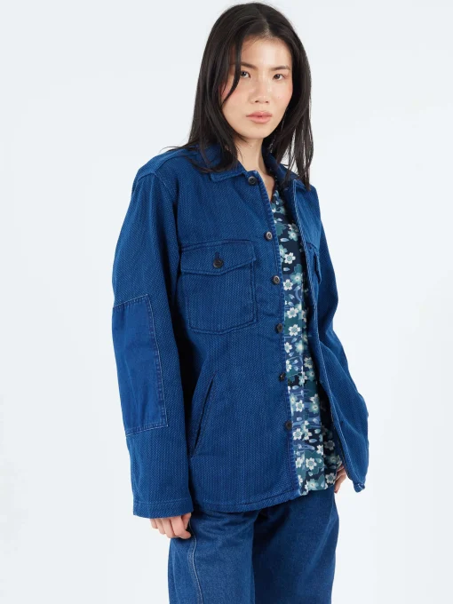 Online - Sashiko Fatigue Shirt in Outerwear