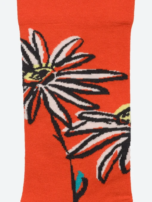 New - Fiction Flower Sock Women Socks & Hosiery | Belts