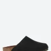 Sale - 164 Clogs in Noir Daim Women Shoes | Clogs