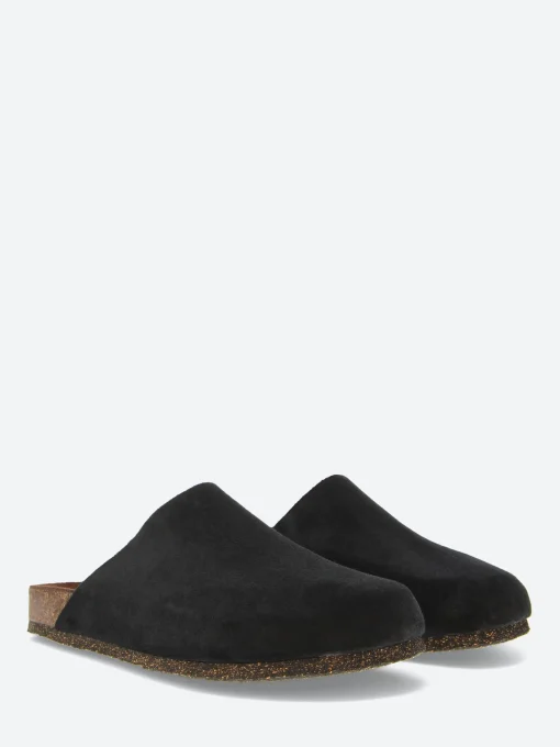 Sale - 164 Clogs in Noir Daim Women Shoes | Clogs