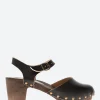 Online - 368 Clogs in Noir Vegetal Women Shoes | Overalls & Jumpsuits