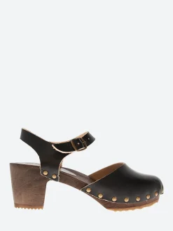 Online - 368 Clogs in Noir Vegetal Women Shoes | Overalls & Jumpsuits