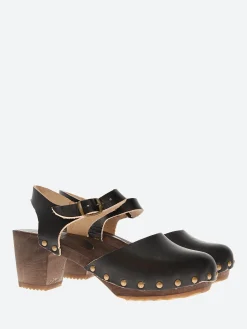 Online - 368 Clogs in Noir Vegetal Women Shoes | Overalls & Jumpsuits
