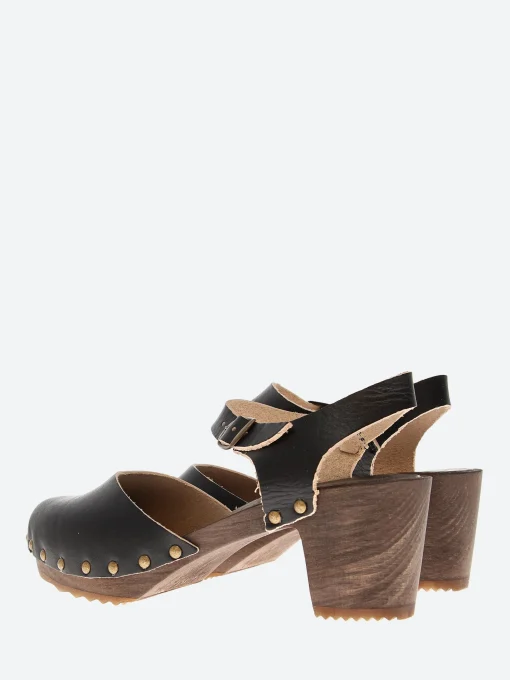 Online - 368 Clogs in Noir Vegetal Women Shoes | Overalls & Jumpsuits