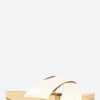 Online - 371 Sandals in Blanc Vegetal Women Overalls & Jumpsuits | Slides