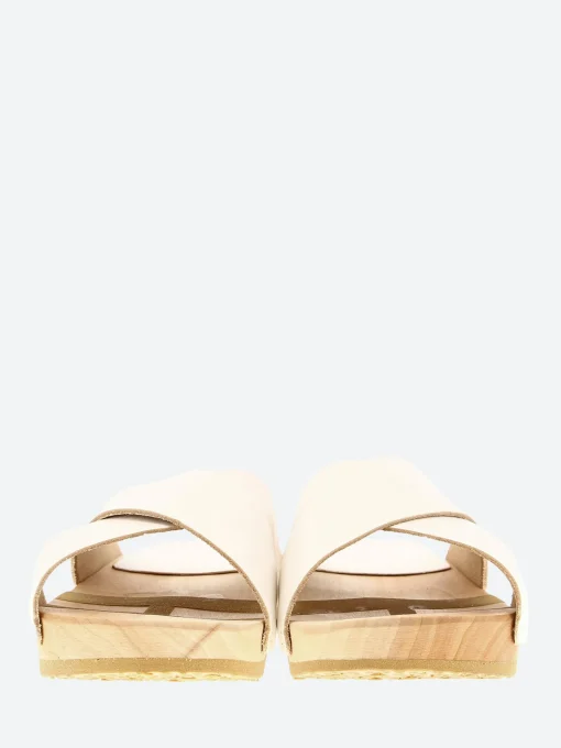 Online - 371 Sandals in Blanc Vegetal Women Overalls & Jumpsuits | Slides