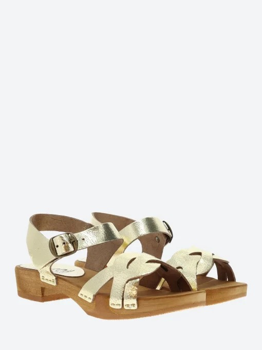 Hot - 474 Sandals in Gold Old Metal Women Overalls & Jumpsuits | Sandals