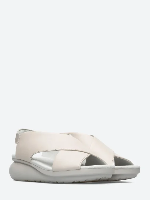 Fashion - Balloon Sandals in Off White Women Overalls & Jumpsuits | Sandals