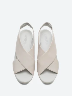 Fashion - Balloon Sandals in Off White Women Overalls & Jumpsuits | Sandals