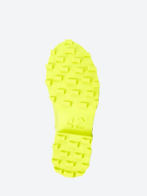 New Camper - Lab Traktori Boots in Neon Yellow Women Overalls & Jumpsuits | Boots