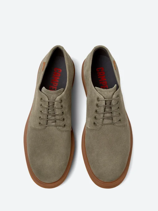 Discount - Norman Derby Shoes in Dark Brown Shoes | Lace-Up Shoes