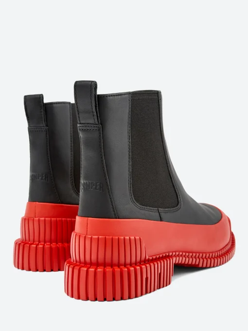 Best - Women's Pix Chelsea Boots in Black and Red Women Overalls & Jumpsuits | Boots