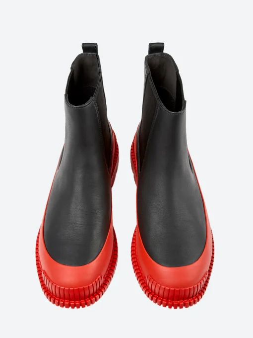 Best - Women's Pix Chelsea Boots in Black and Red Women Overalls & Jumpsuits | Boots