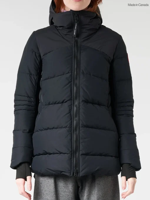 Outlet - Hybridge Down Coat in Black Women Outerwear