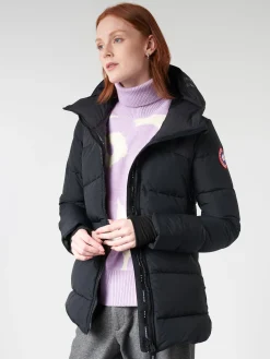Outlet - Hybridge Down Coat in Black Women Outerwear