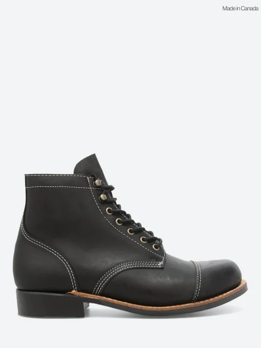 Outlet - Moorby 2817-1 in Black Tumbled Boots