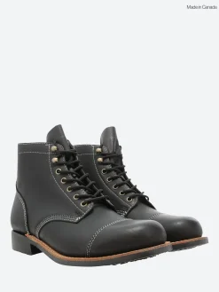 Outlet - Moorby 2817-1 in Black Tumbled Boots