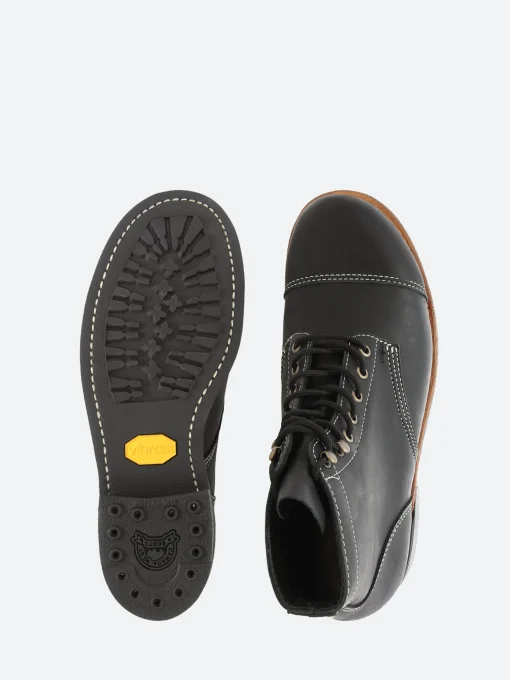 Outlet - Moorby 2817-1 in Black Tumbled Boots