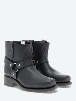 Outlet - 6" Short in Black Logger Women Mary Janes | Ballet Flats