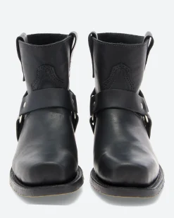 Outlet - 6" Short in Black Logger Women Mary Janes | Ballet Flats