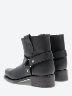 Outlet - 6" Short in Black Logger Women Mary Janes | Ballet Flats