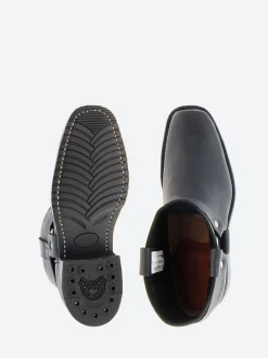 Outlet - 6" Short in Black Logger Women Mary Janes | Ballet Flats