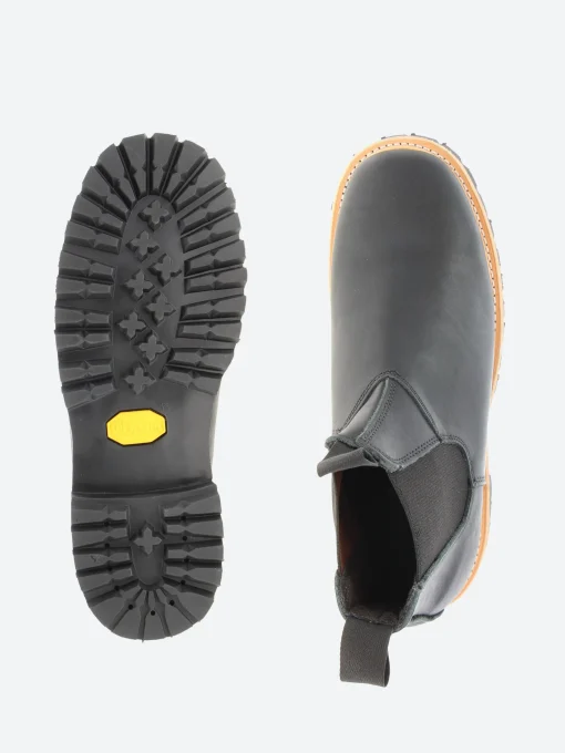 Hot - Romeo 14352 in Black Logger Boots