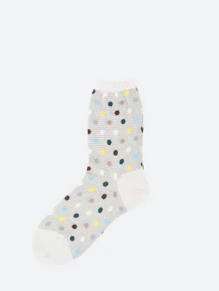 Hot Candy Dots Crew Sock Women Socks & Hosiery | Belts