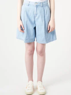 Best - Alta Short in Blue Stone Bleach Women Shorts | Overalls & Jumpsuits