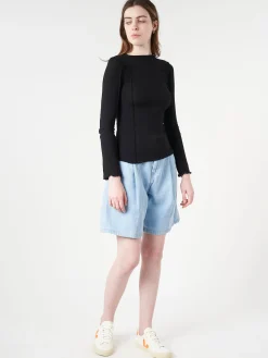Best - Alta Short in Blue Stone Bleach Women Shorts | Overalls & Jumpsuits