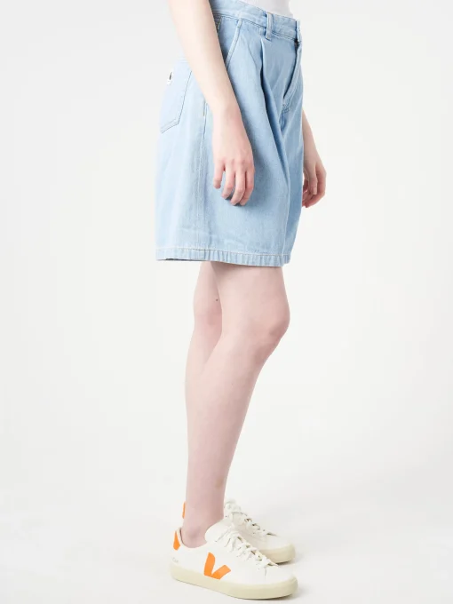 Best - Alta Short in Blue Stone Bleach Women Shorts | Overalls & Jumpsuits