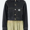 Online - Arca Jacket in Black Stone Wash Women Outerwear