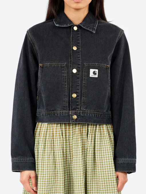 Online - Arca Jacket in Black Stone Wash Women Outerwear