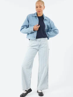 Fashion - Arca Jacket in Blue Stone Bleached Women Outerwear