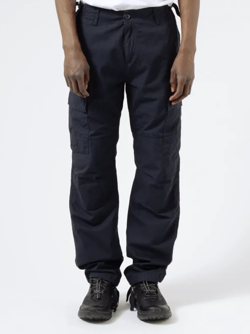 Discount - Aviation Pant in Dark Navy Rinsed Pants