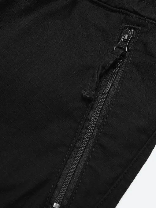 Clearance - Cargo Jogger in Black Rinse Pants