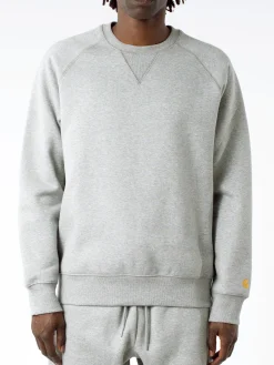 Best - Chase Sweatshirt in Grey Heather/Gold Sweatshirts