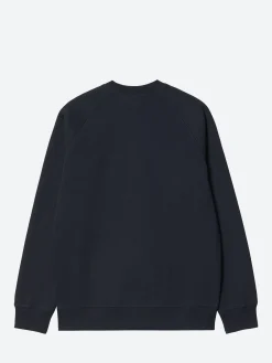 Discount - Chase Sweatshirt in Dark Navy/Gold Sweatshirts