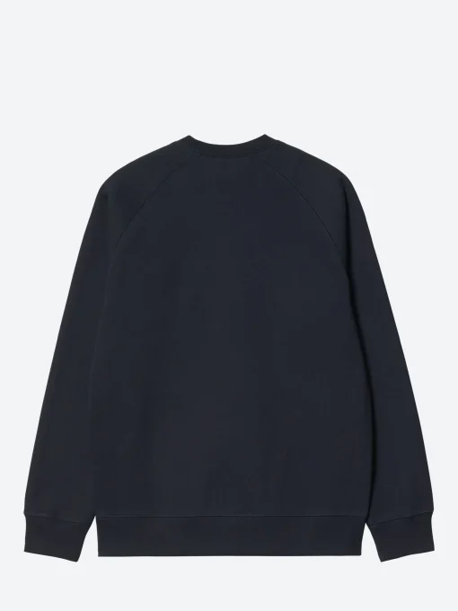 Discount - Chase Sweatshirt in Dark Navy/Gold Sweatshirts