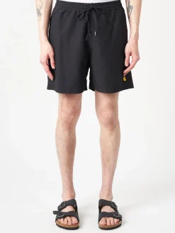 Sale - Chase Swim Trunk in Black Rinse Swimwear