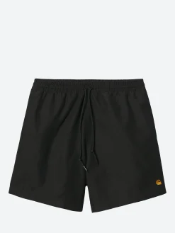 Sale - Chase Swim Trunk in Black Rinse Swimwear